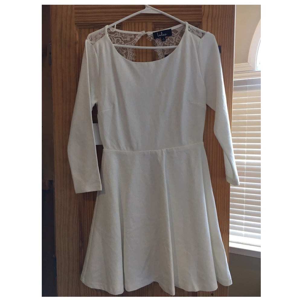 White dress